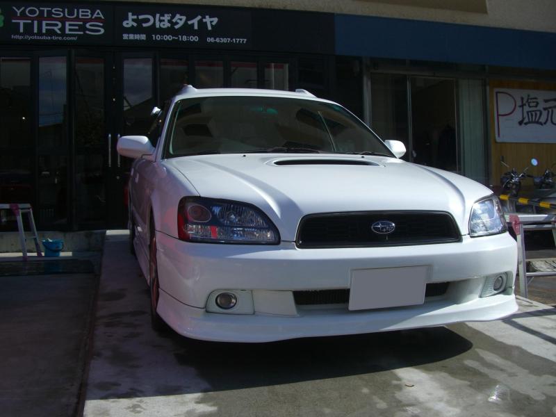 レガシィツーリングワゴン 17インチタイヤ交換 よつばタイヤ ブログ